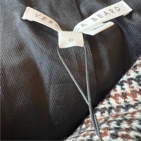 NWT Veronica Beard Mirko Jacket Color Oxblood/Black Size 0 - Picture 7 of 9